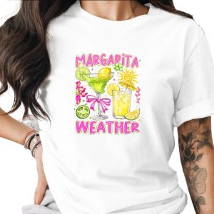 Comfort Colors® Margarita Weather T-Shirt, Summer Vacation Tee, Girls Trip Shirt, Party Outfit, Fun Cocktail Graphic Tee, Beach Bar Top