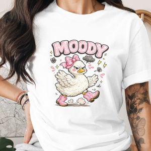 Moody Duck PNG Design, Grumpy Goose Sublimation File, Sassy Duckling Digital Art, Funny Angry Bird Print, Pink Boots Bow Graphic Digital