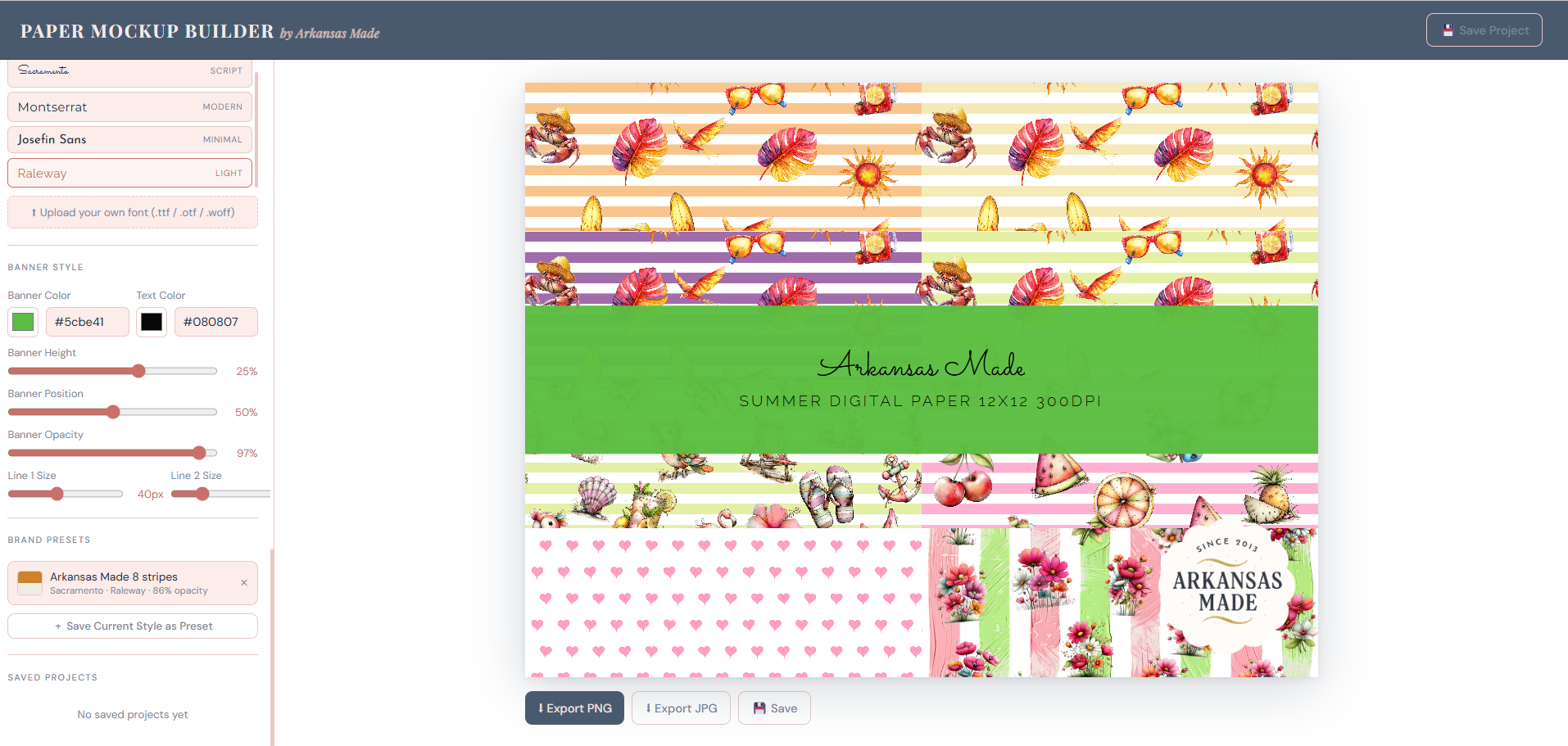 Paper Mockup Builder — Create Professional Digital Paper Listing Images | No Photoshop Needed | Instant Browser Tool for Digital Crafters - Image 11
