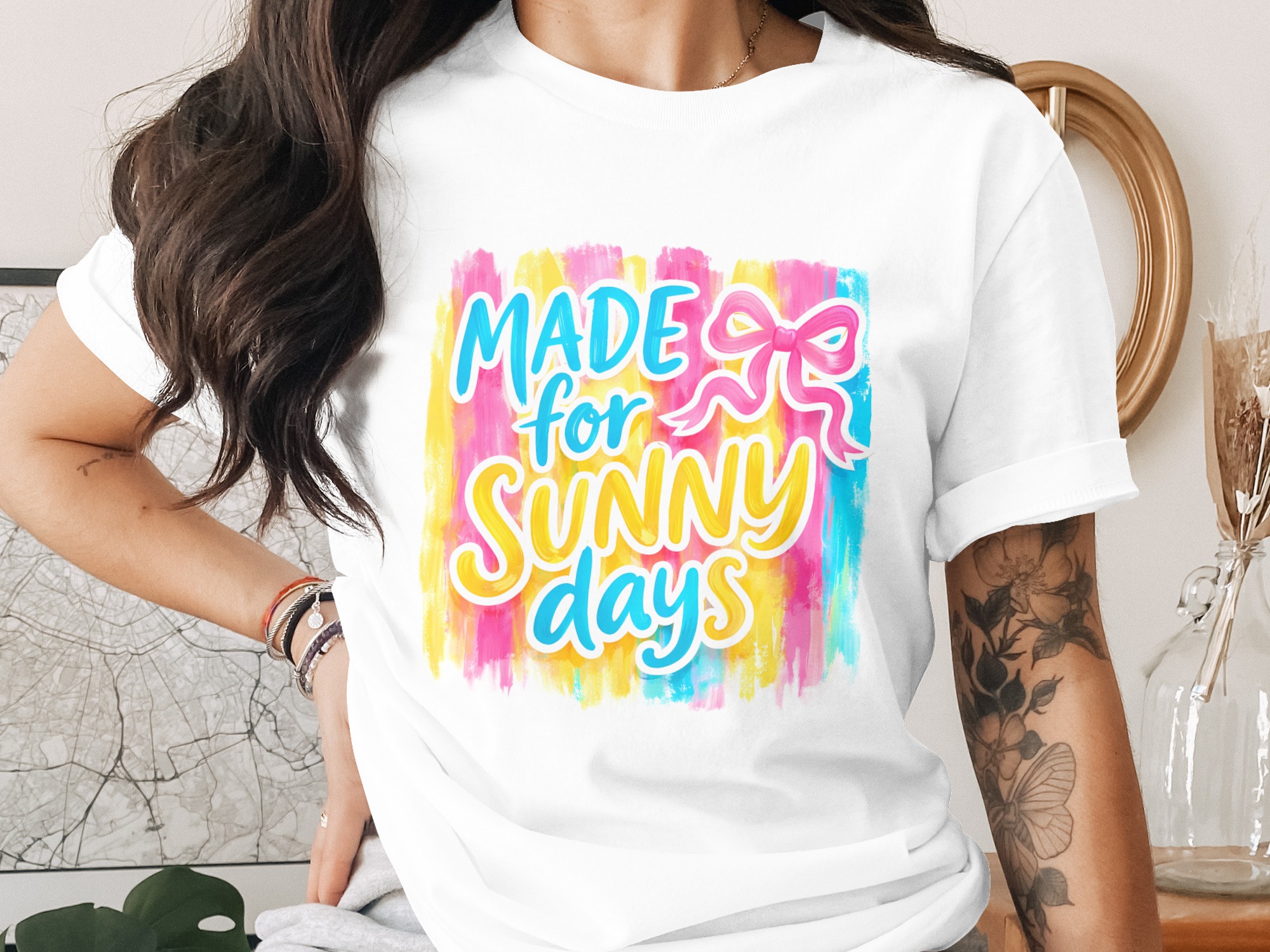 Made for Sunny Days T-Shirt, Comfort Colors ® Vacation Tee, Summer Vibes Shirt, Beach Trip Outfit, Cheerful Graphic Tee, Bright Happy Shirt