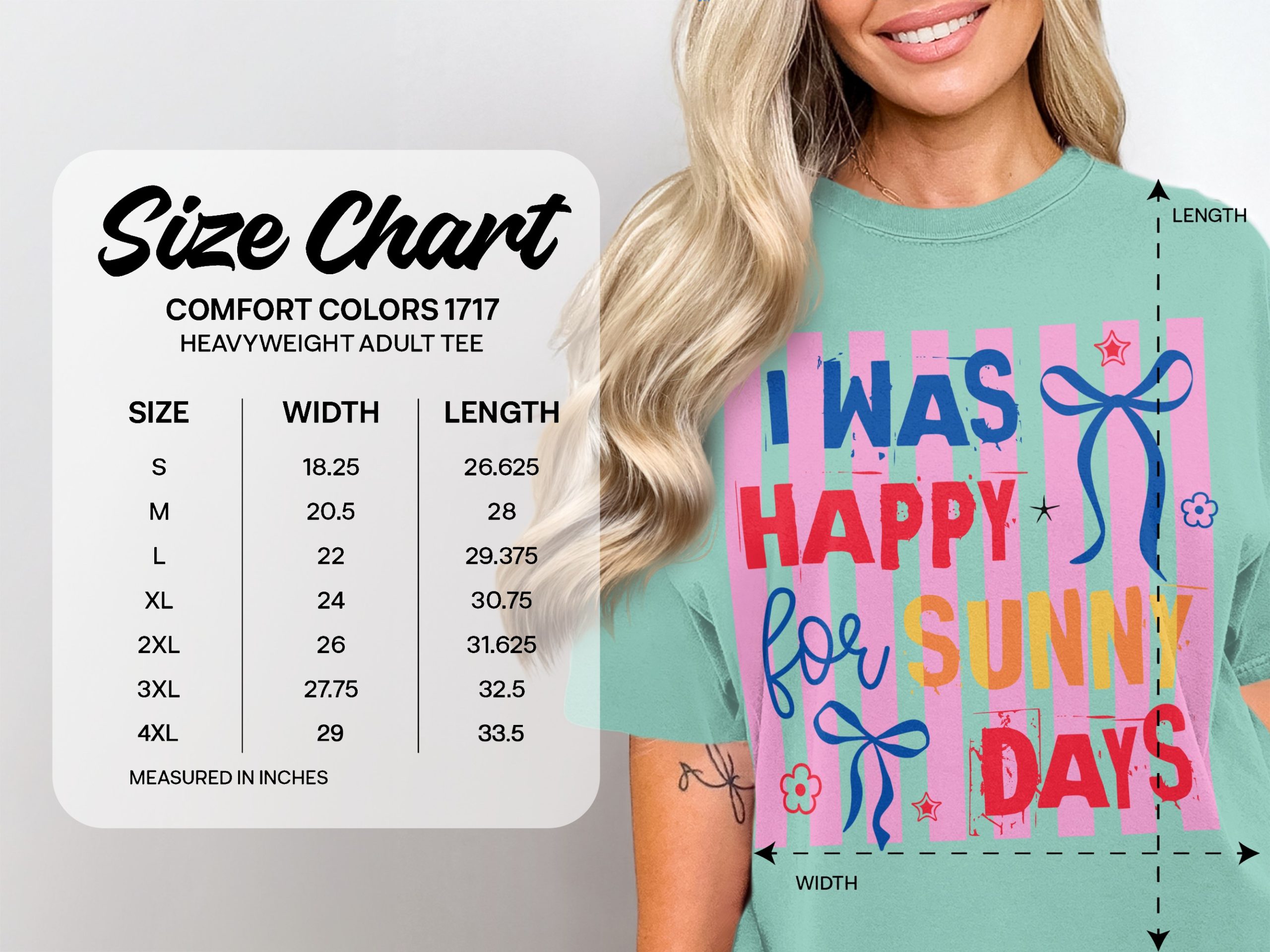 Happy Sunny Days T-Shirt | Positive Retro Vibe Shirt | Summer Vacation Tee | Y2K Aesthetic Top for Her | Optimistic Quote Gift - Image 4