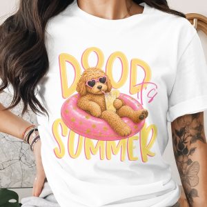 Goldendoodle Summer T-Shirt, Dood It's Summer Tee, Cute Dog Lover Shirt, Labradoodle Mom Gift, Funny Vacation Dog Owner Apparel