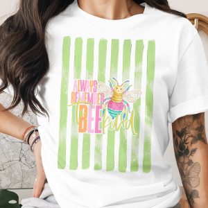 Comfort Colors® Always Remember Bee Kind T-Shirt, Positive Vibes Tee, Whimsical Bee Lover Gift, Inspirational Kindness Graphic Shirt