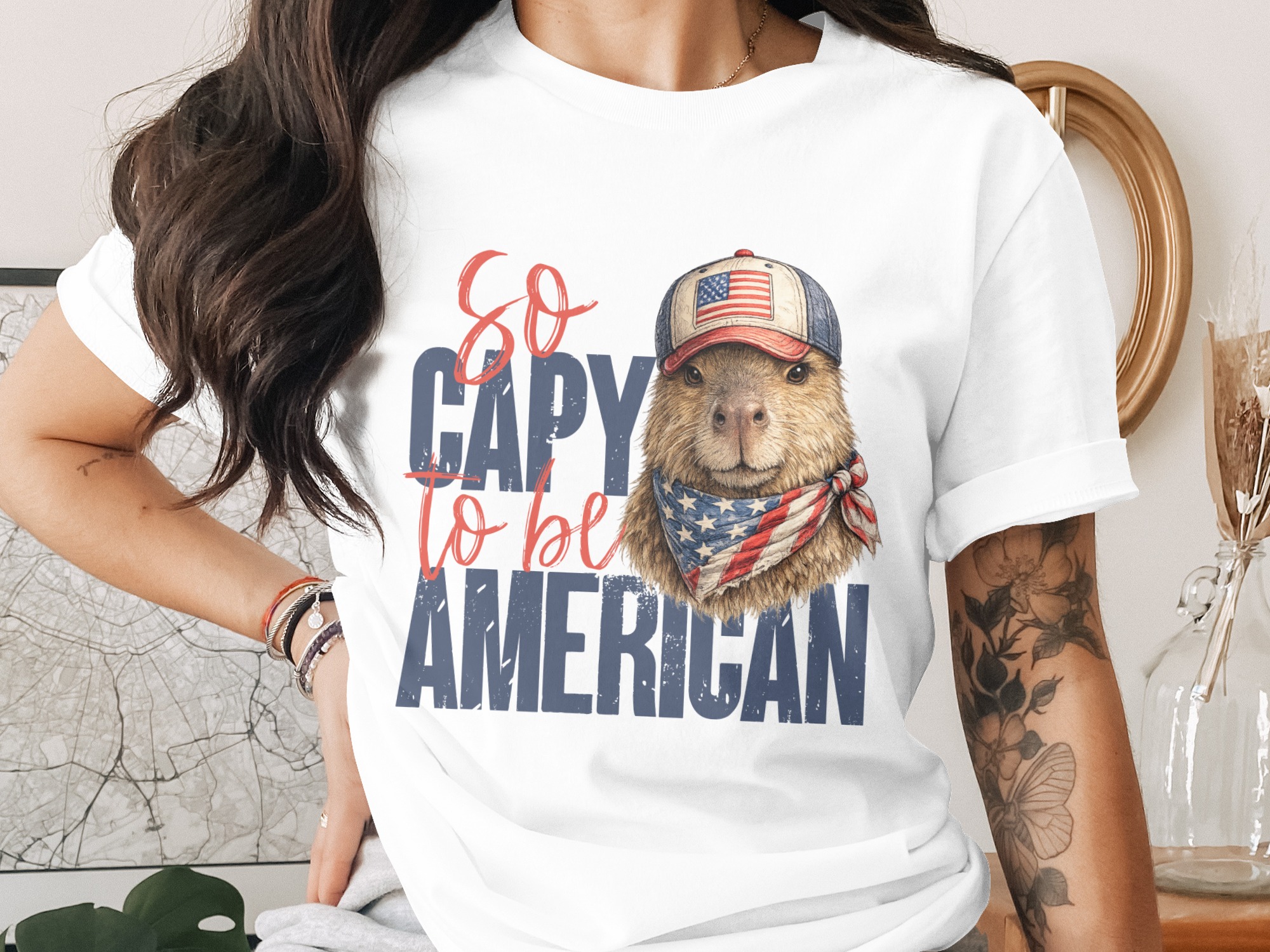 So Capy to be American Capybara T-Shirt