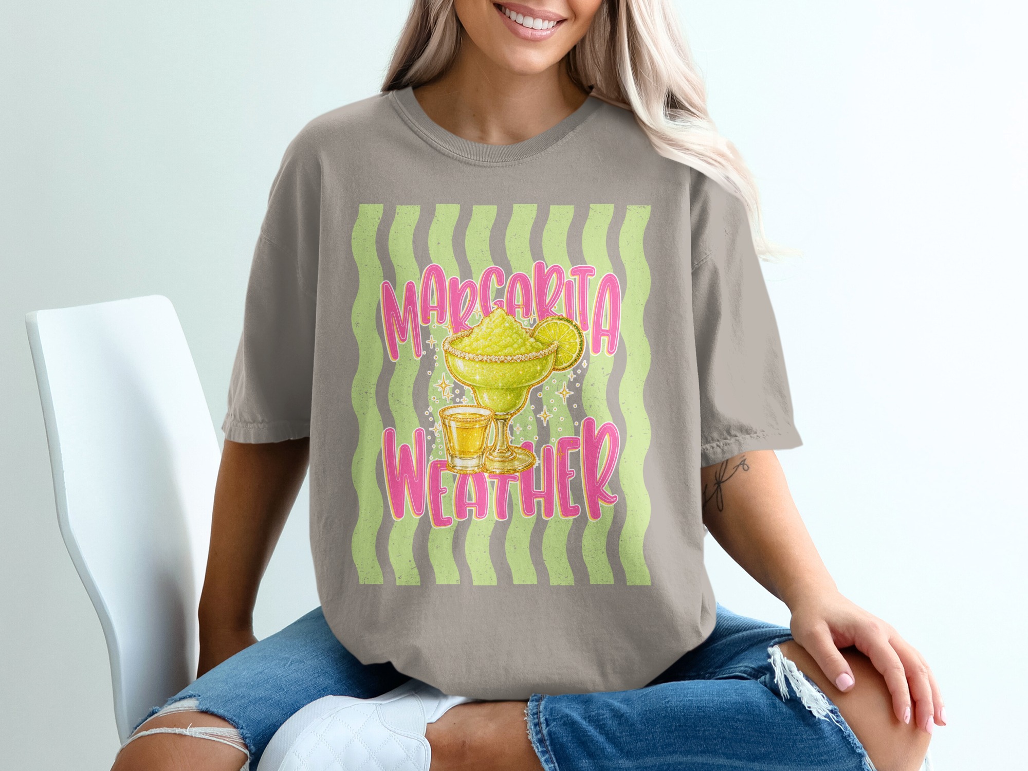 Comfort Colors® Margarita Weather T-Shirt, Summer Party Shirt, Fun Vacation Tee, Bachelorette Gift, Girls Trip Shirt, Drink Lover Top - Image 11