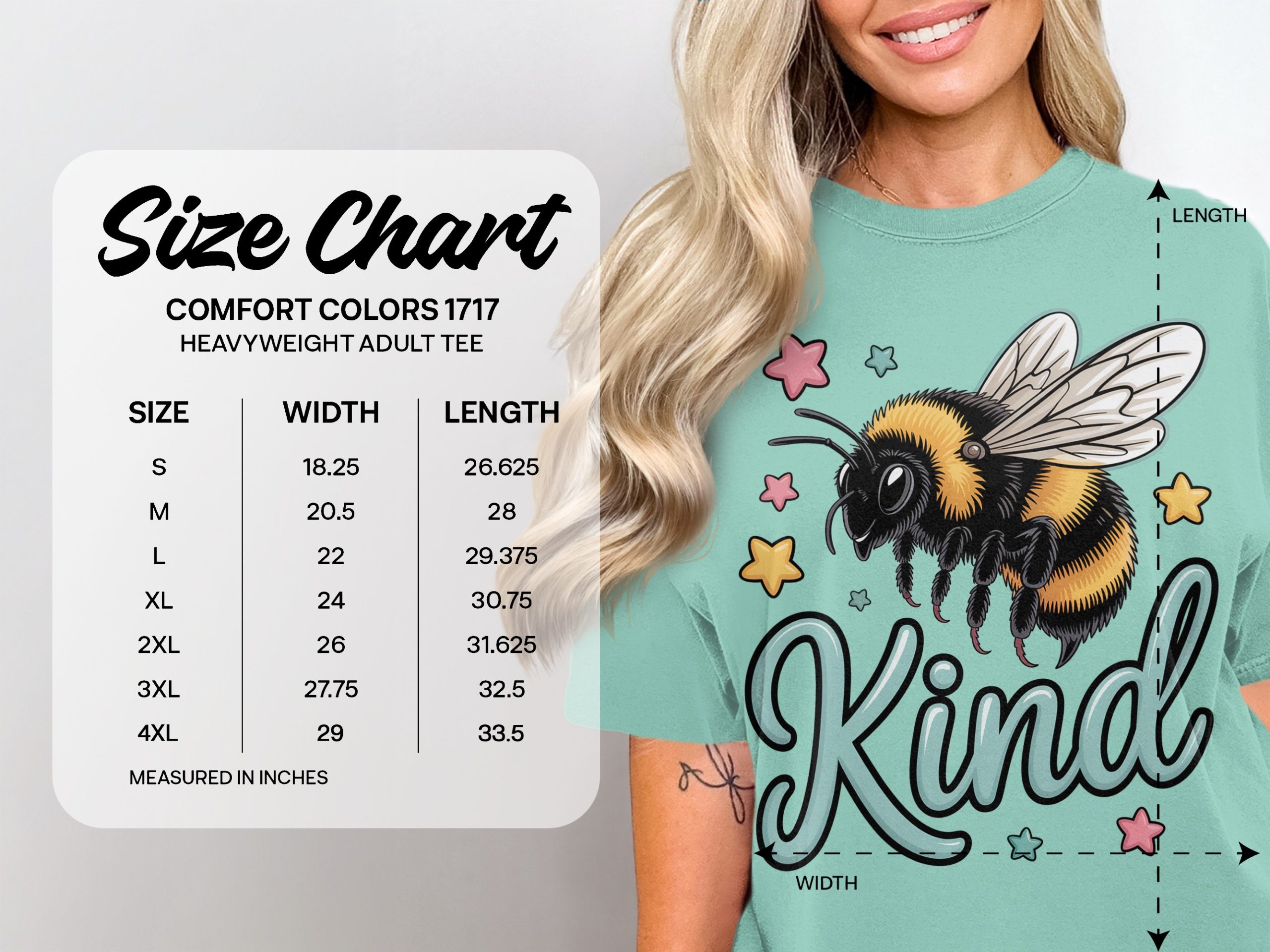 Be Kind T-Shirt, Cute Bee Shirt, Kindness Matters Tee, Teacher Gift, Positive Message Apparel, Bumblebee Lover Top for Her - Image 4