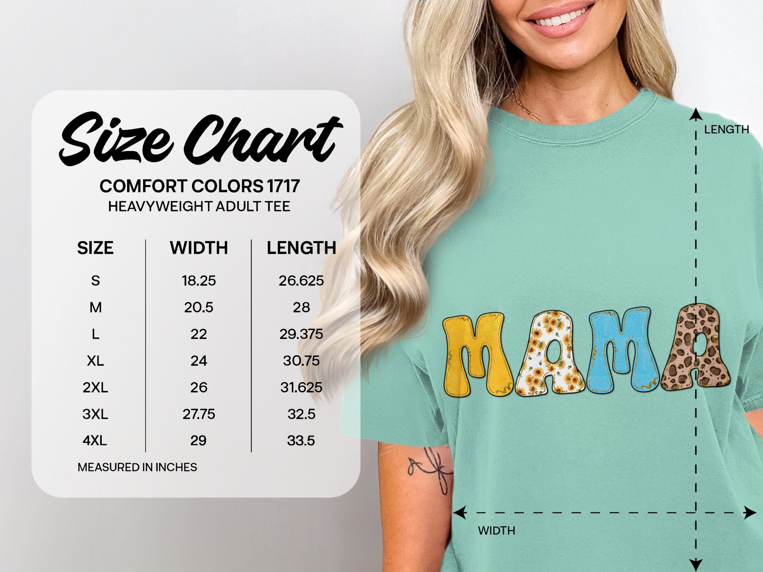 Mama Sublimation Design PNG, Boho Leopard Sunflower Mama Digital Download, Groovy Glitter Mom Life Gift Idea, Mother's Day PNG Clip Art - Image 4