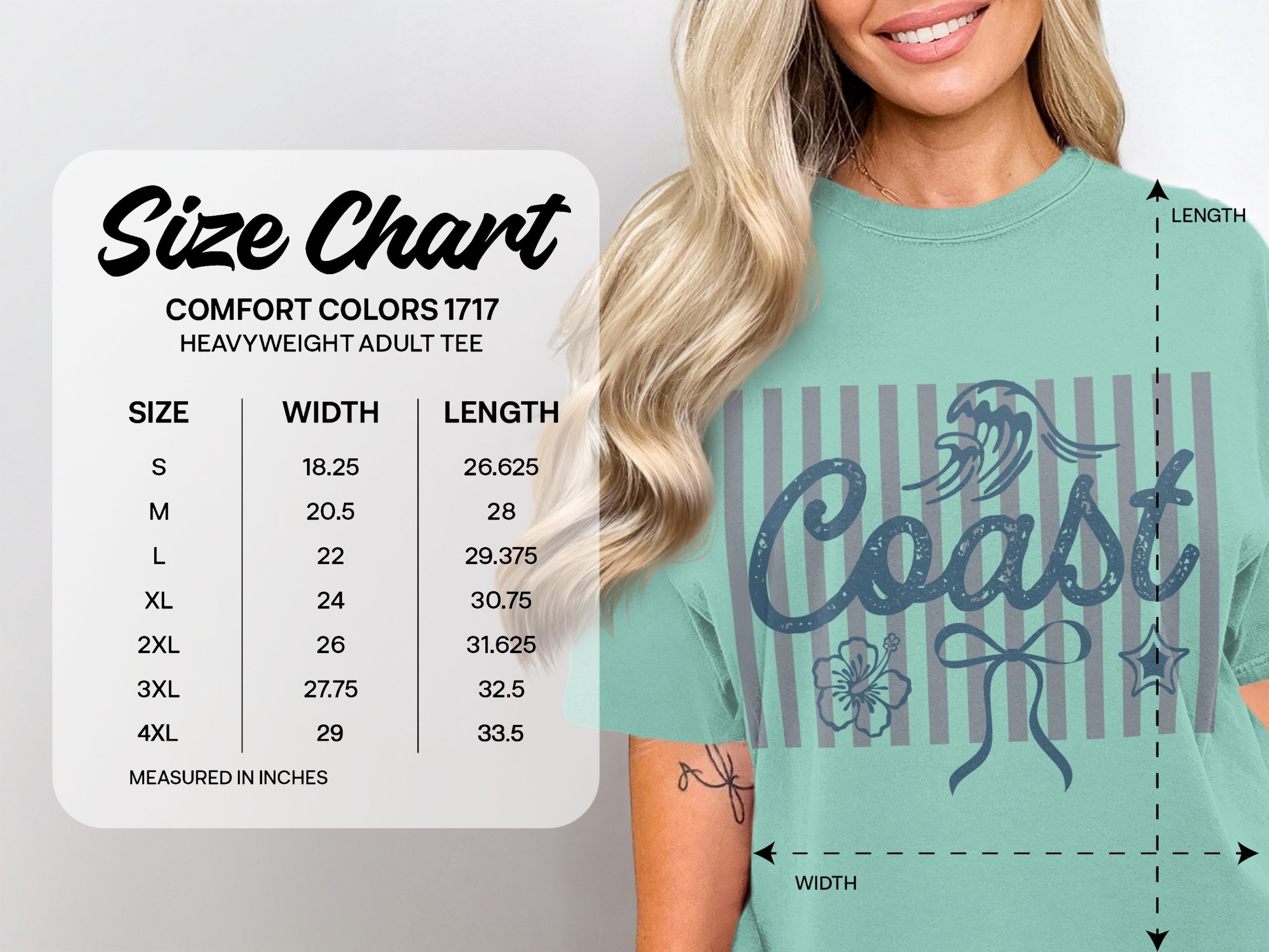 Coast T-Shirt, Beach Lover Summer Vacation Tee, Coastal Vibe Gift for Her, Nautical Ocean Adventure Apparel, Holiday Travel Top - Image 6
