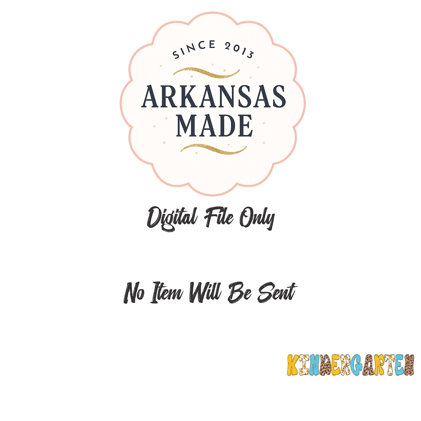 Kindergarten Letters Digital Download, Boho Bulletin Board Decor, Teacher Classroom Display, Back to School Sign PNG - Image 3