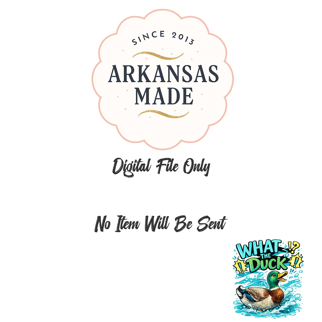 What The Duck Funny Digital Design, Sarcastic Duck Pun SVG PNG, Quirky Animal Lover Gift, Humorous Quote Printable Art File - Image 3