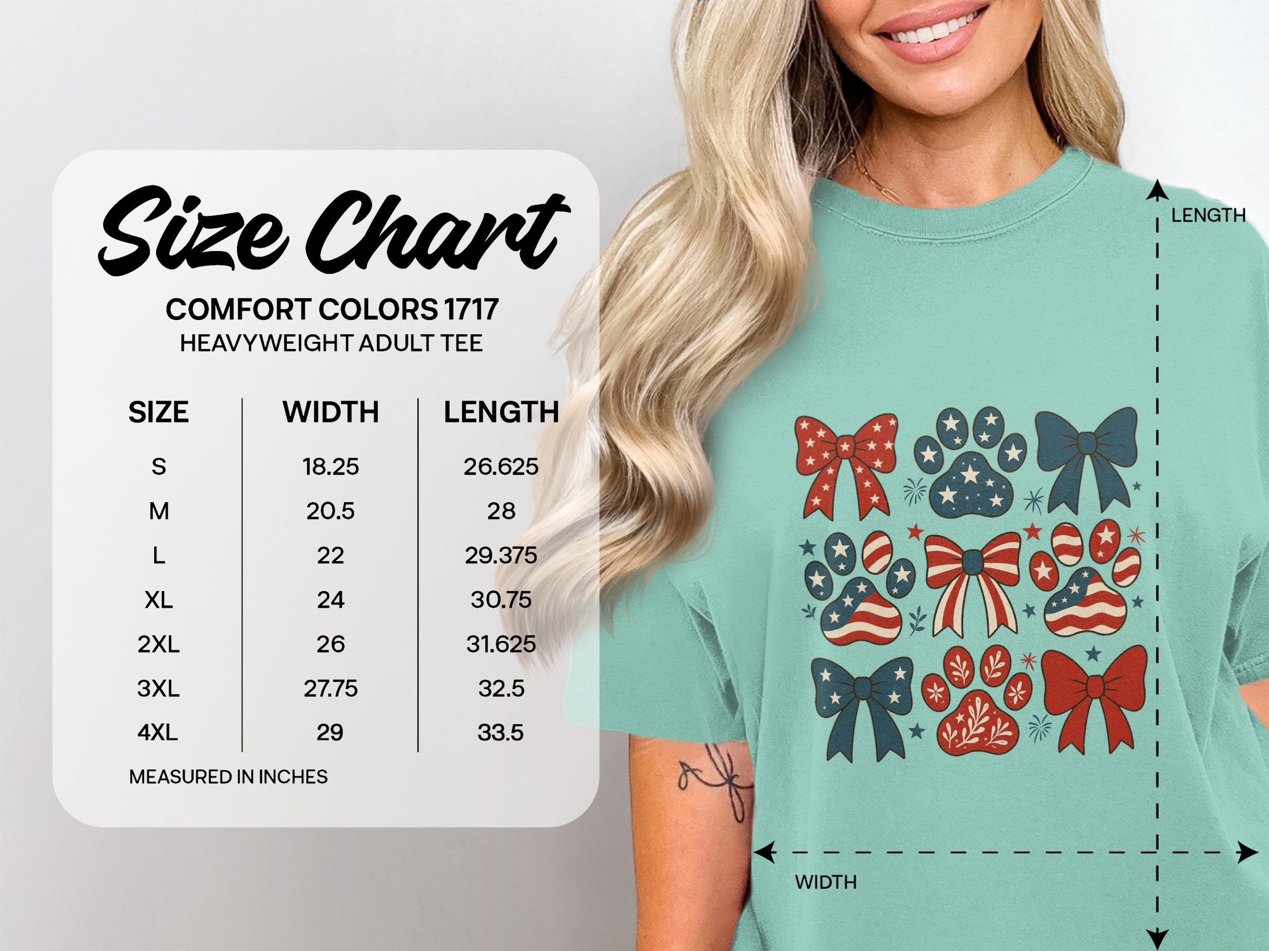 Patriotic Paw Print T-Shirt, American Flag Dog Lover Tee, 4th of July Vintage Pet Mom Gift, Distressed Americana Independence Day Shirt - Image 4