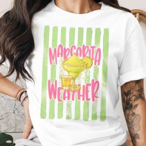 Comfort Colors® Margarita Weather T-Shirt, Fun Summer Drink Tee, Cinco de Mayo Party Shirt, Girls Trip Vacation Top, Beach Lover Gift