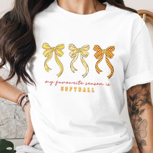 Softball T-Shirt, My Favorite Season Is Softball Shirt, Comfort Colors® Game Day Tee, Softball Mom Coach Player Gift