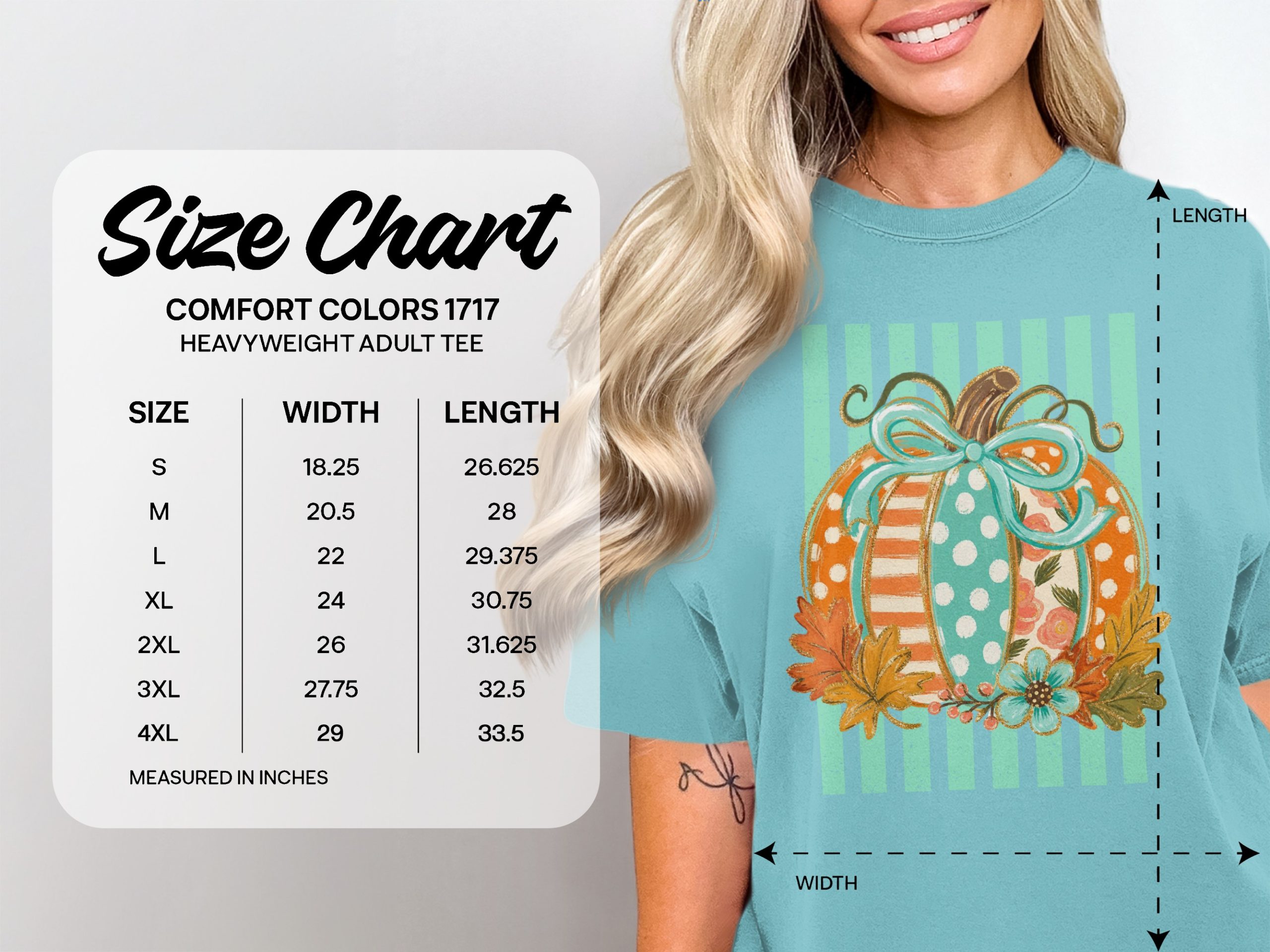 Cute Whimsical Fall Pumpkin T-Shirt, Patchwork Polka Dot Autumn Tee, Unique Thanksgiving Harvest Season Top - Image 9