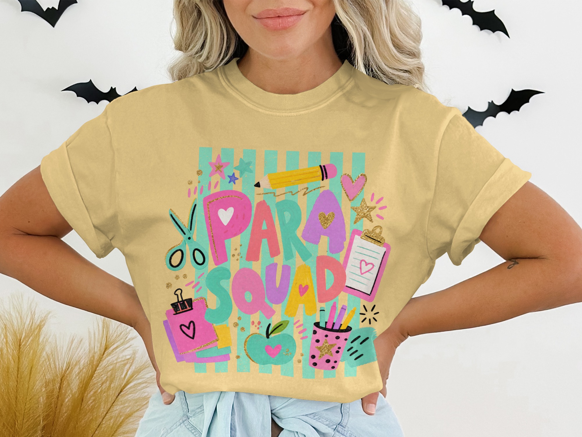 Para Squad T-Shirt, Paraprofessional Gift, Teacher Aide Shirt, School Staff Apparel, Educator Appreciation Tee for Support Staff - Image 7