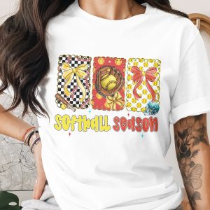 Softball Season T-Shirt, Comfort Colors® Softball Mom Tee, Player Gift, Game Day Shirt, Team Spirit Apparel