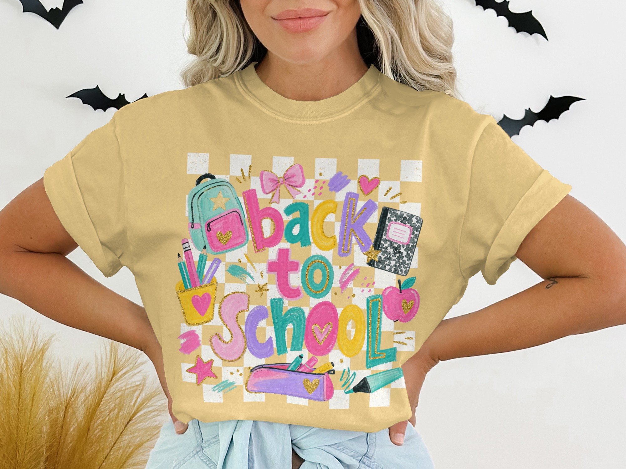 Back to School Shirt, Colorful Teacher Tee, First Day of School Student Shirt, Fun Academic Year Graphic T-Shirt Gift - Image 4