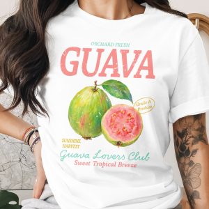 Vintage Guava T-Shirt, Comfort Colors ® Guava Lovers Club Tee, Orchard Fresh Tropical Fruit Shirt, Summer Vacation Foodie Gift