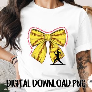 Softball Mama PNG Digital File for Game Day Shirt, Sports Mom Sublimation, Proud Mama Design, Fastpitch Player Silhouette Instant Download