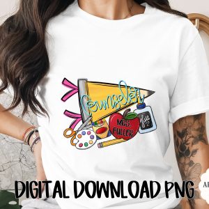 Counselor School Supplies PNG Digital Download, Guidance Counselor Gift, School Staff Appreciation Art, Back to School Graphic Clipart