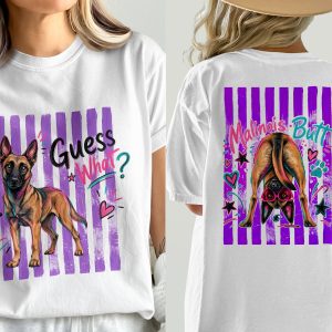 Belgian Malinois Digital Design, Guess Malinois Butt Funny Dog PNG T-Shirt Sublimation, Dog Mom Gift Graphic Digital Download