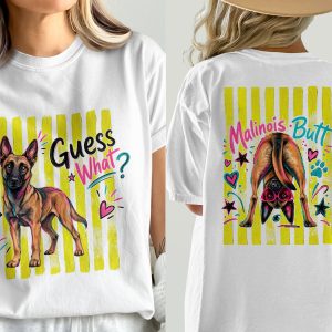 Belgian Malinois Digital Design PNG, Malinois Dog Lover Gift, K9 Dog Mom Shirt Graphic, Funny Malinois Butt Retro Art Digital Download
