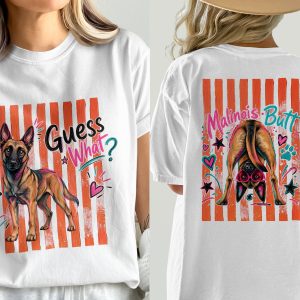 Belgian Malinois Digital Art, Funny Malinois Butt Graphic, K9 Dog Lover Gift, Maligator Pet Parent PNG Download File