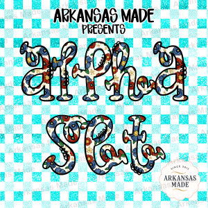 Floral Alpha Set PNG, Rustic Flower Letters Alphabet Sublimation Design, Country Blooms Digital Download Clipart for DIY T-shirts & Crafts