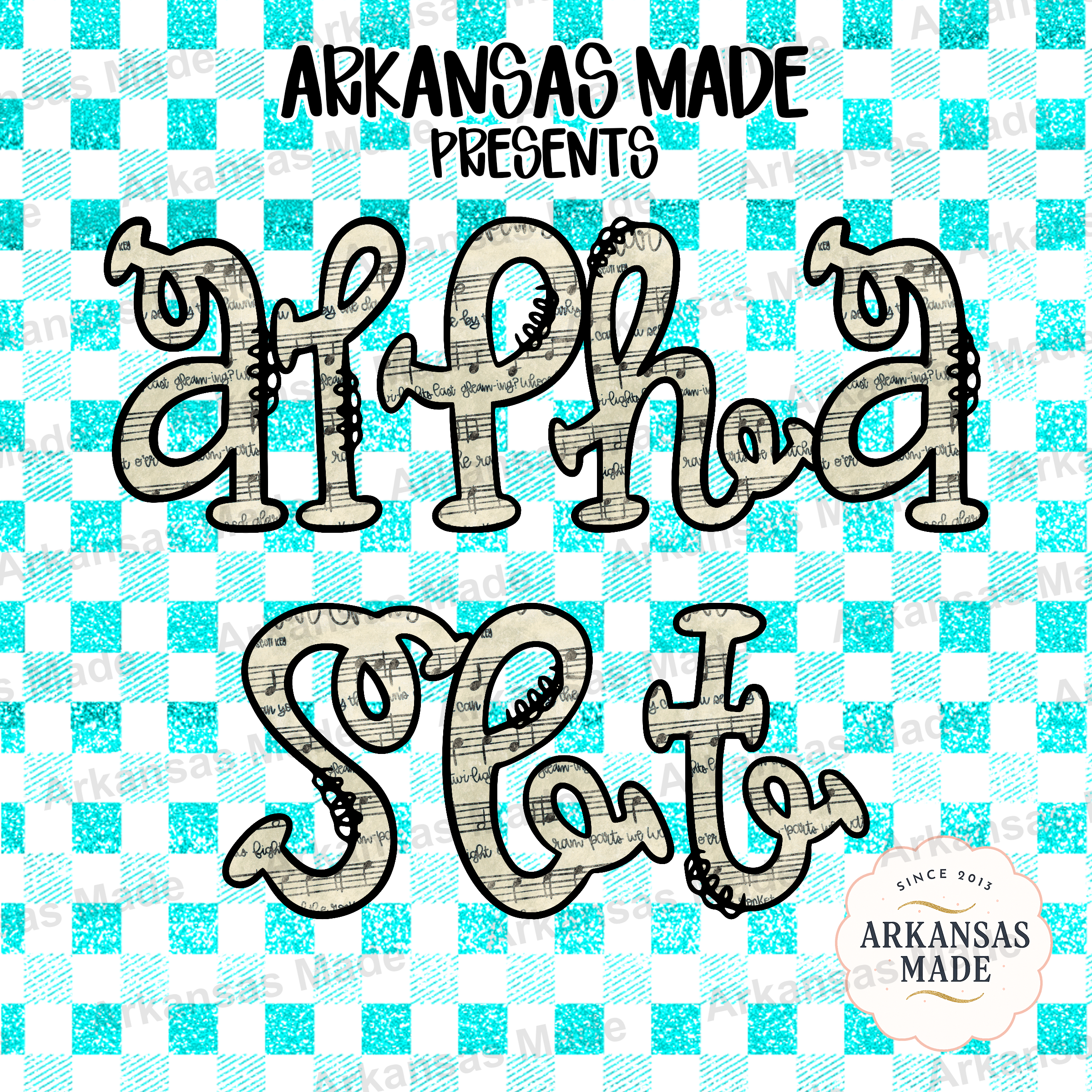 Music Sheet Alpha Set PNG, Vintage Musical Notes Alphabet Letters, Printable Digital Font for Music Lover Designs, Instant Download