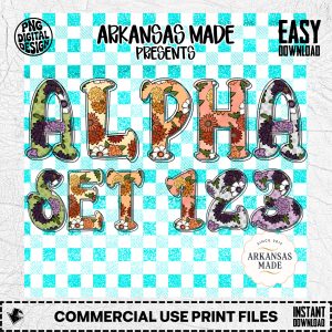 Halloween Alphabet Set PNGs, Autumn Fall Floral Letters Numbers Digital Download, Spooky Season Craft Supplies Boho