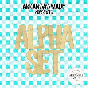 Faux Gold Pinstripe Alphabet PNGs | Digital Alpha Set | Lined Gold Letters Font | Luxury Effect Digital Crafting Alpha Set PNGs