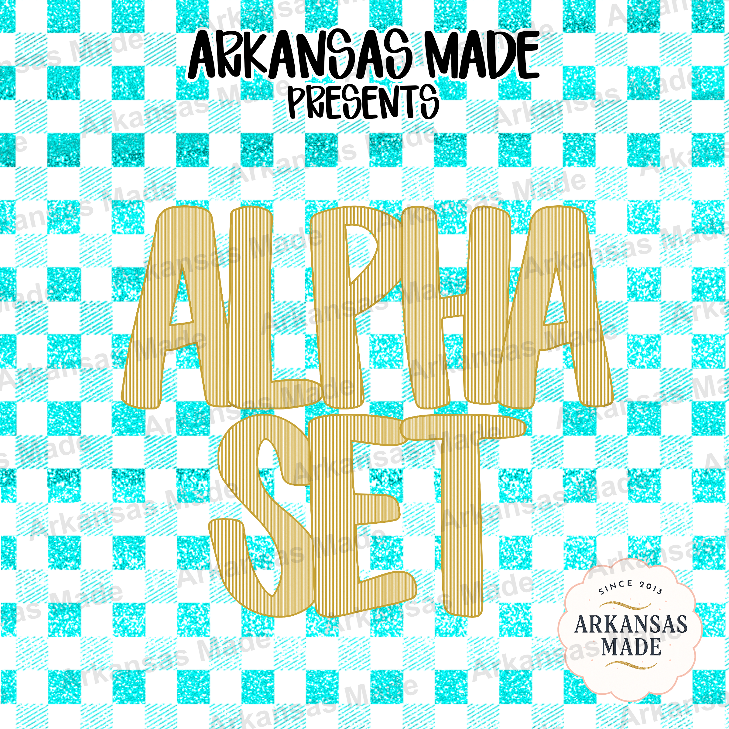 Faux Gold Pinstripe Alphabet PNGs | Digital Alpha Set | Lined Gold Letters Font | Luxury Effect Digital Crafting Alpha Set PNGs