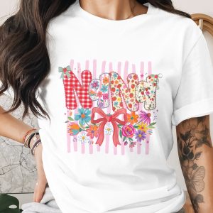 Nana T-Shirt, Comfort Colors ® Grandma Gift, Floral Strawberry Nana Shirt, Whimsical Grandparent Tee, Mother's Day Gift
