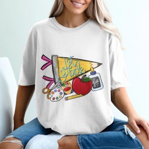 1st Grade Personalized Back To School T-Shirt, Custom First Day of School Student Tee, Teacher Appreciation Gift, Elementary School Outfit