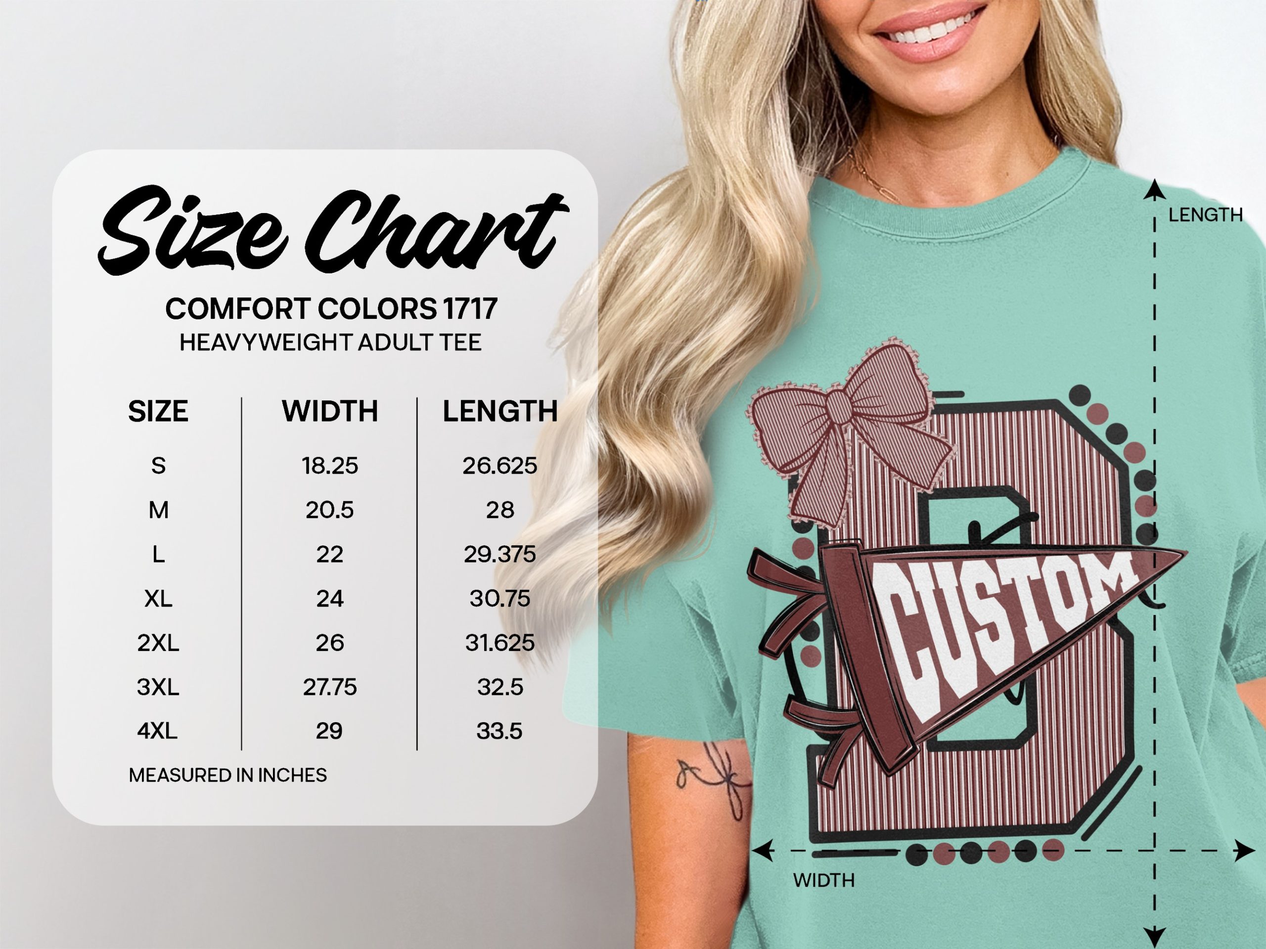 Custom Varsity Letter T-Shirt, Personalized Initial School Spirit Game Day Top, Made to Order Mascot Name College Alumni Tee - Image 6