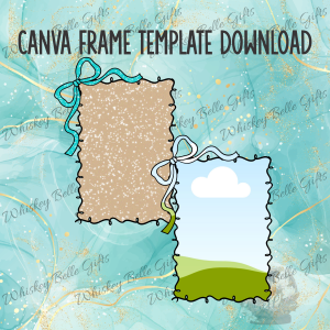 Canva Frame Digital Download, Template Bundle, Digital Frames, Picture Frames, Photo Frames, Instant Download, DIY Frames, Craft Projects