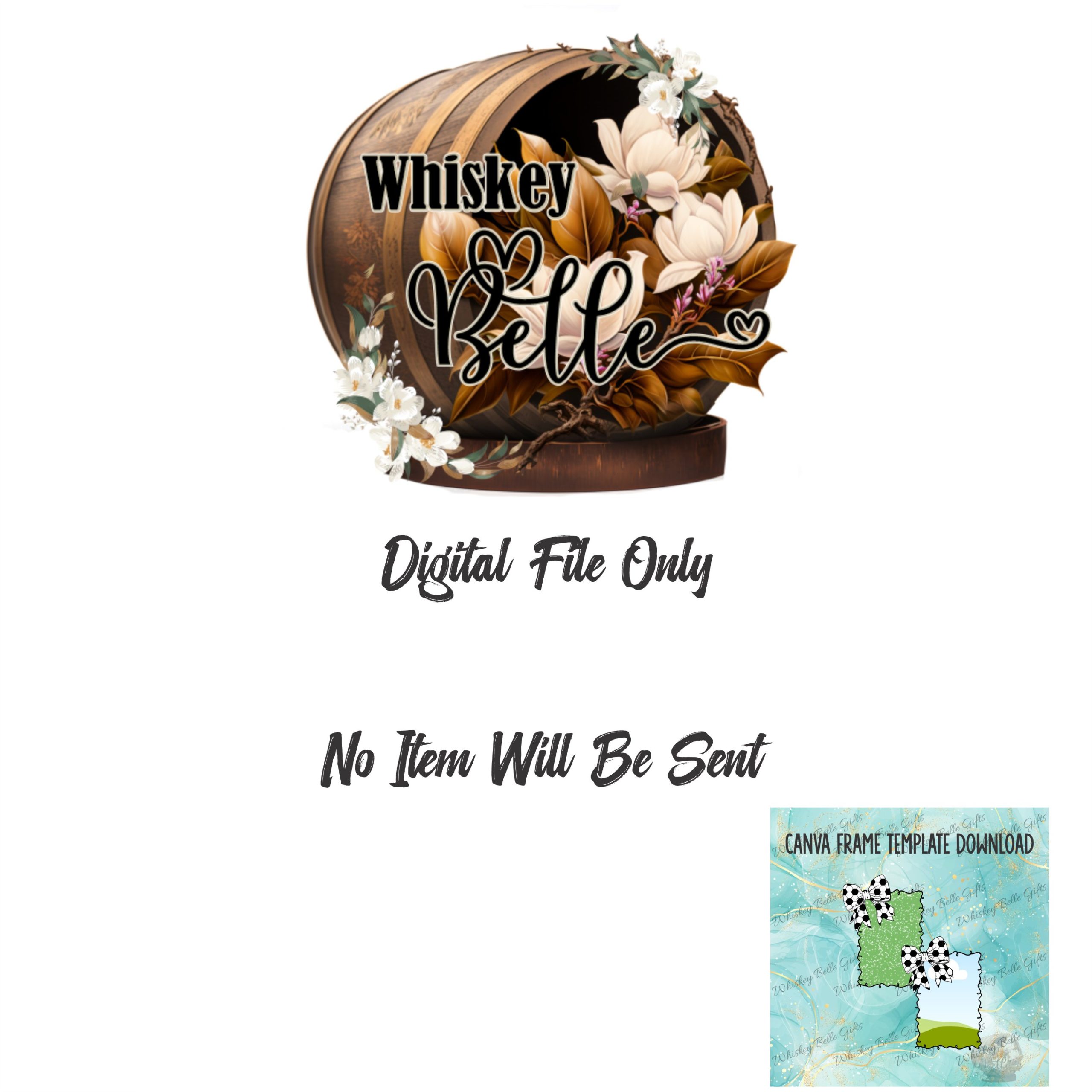 Canva Frame Template, Soccer Theme Digital Download, PDF Template for Canva, Sports Frame Clipart, Editable Template, Digital Frame Art - Image 2