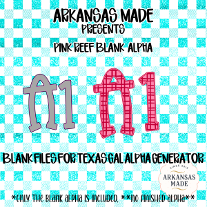 Blank Digital Fillable Alphas for Texas Gal Alpha Generator | Custom Patterned Letters Numbers svg png jpg diy Craft Files