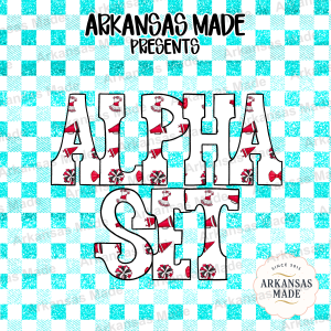 Cheer Alpha PNGs, Cheerleading Clipart Letters, Red Black White Spirit Font, Team Name Design, School Mascot Digital Download, Sporty