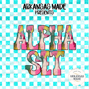 Brush Stroke Alpha Set PNGs, Artistic Vibrant Painted Letters Digital Download for Custom Design & Sublimation Crafts, Alphabet Letters